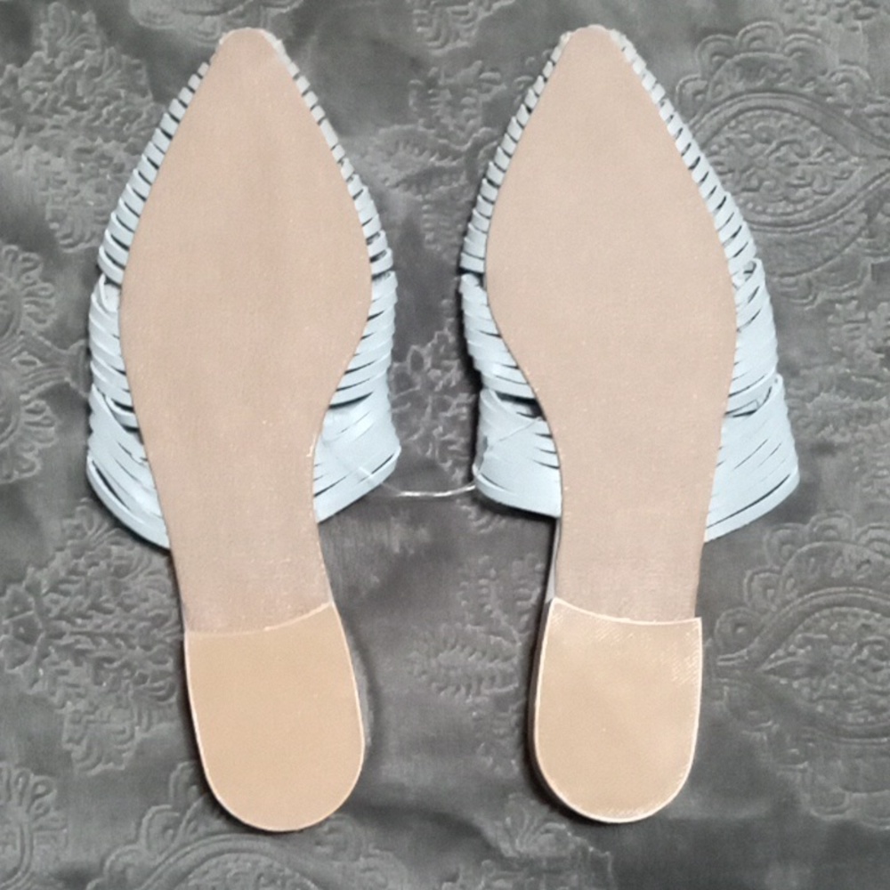 Beautiful Powder Blue Color Flats (New Shoes) Women's Size 9 - Picture 4 of 6
